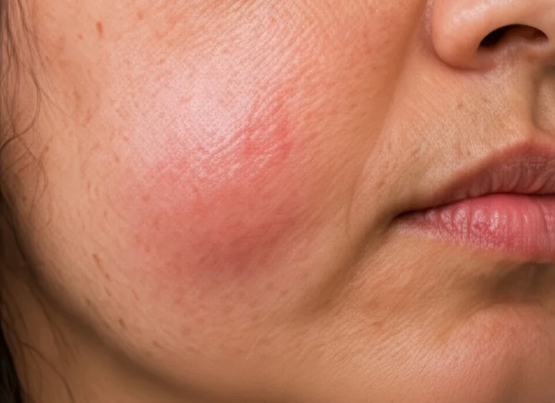 Cheek swelling — illustrative image