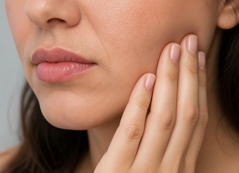 Pain when chewing — illustrative image