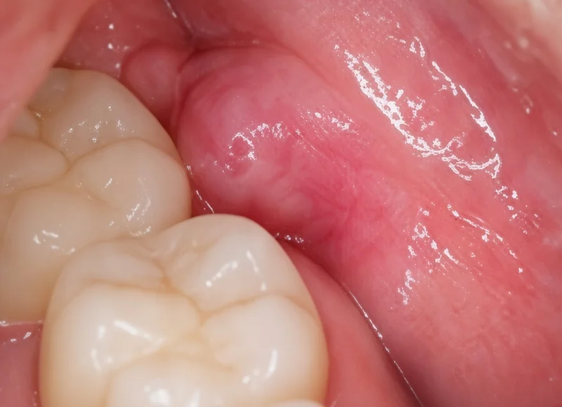 Tender wisdom tooth gums — illustrative image